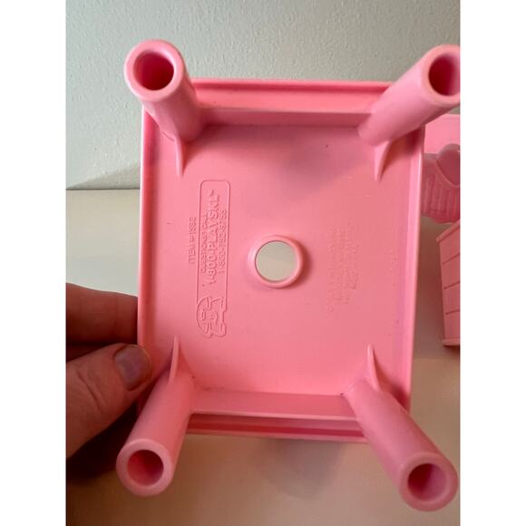 Playskool Vintage Dollhouse Accessories Twin Crib, Table Horse Tack Tool Box - Picture 3 of 4